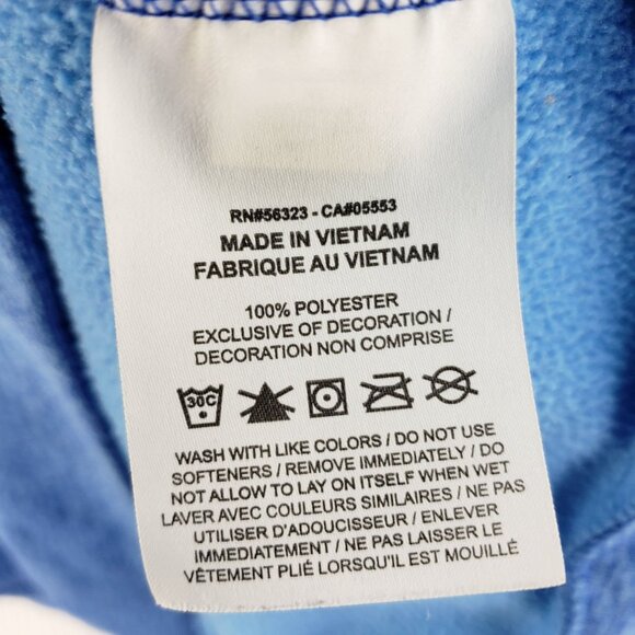 Nike Blue Pullover Hoodie With Front Pocket & Drawstring Hood Mens XL - Picture 8 of 10